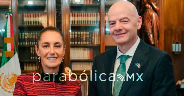 Ser&aacute; hist&oacute;rica y excepcional la inauguraci&oacute;n del Mundial: Sheinbaum e Infantino