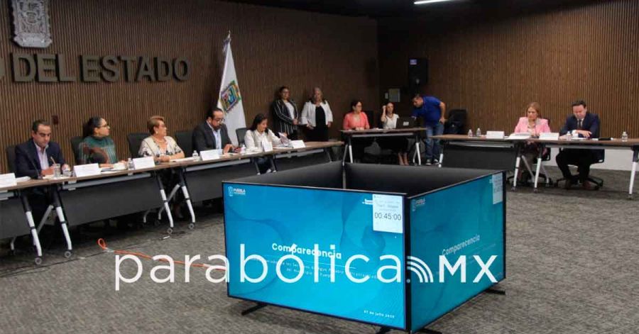 Se deslinsa Agua de Puebla de inundaciones al comparecer ante el Congreso