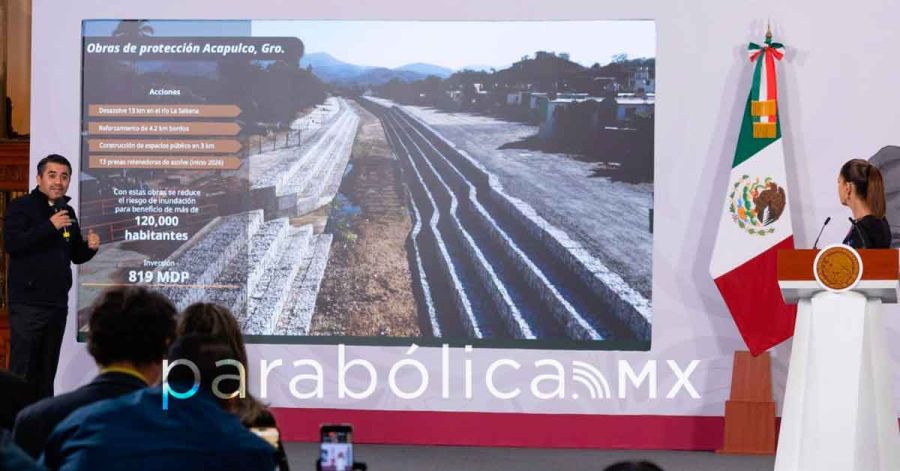 Destinan Gobierno federal 12 mil mdp para evitar inundaciones en 7 estados: Sheinbaum