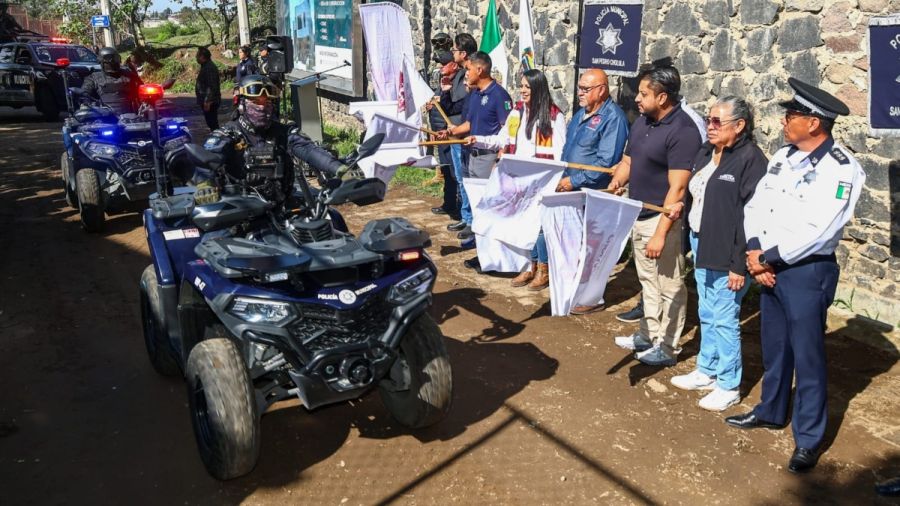 Refuerza San Pedro Cholula seguridad en Cerro Zapotecas