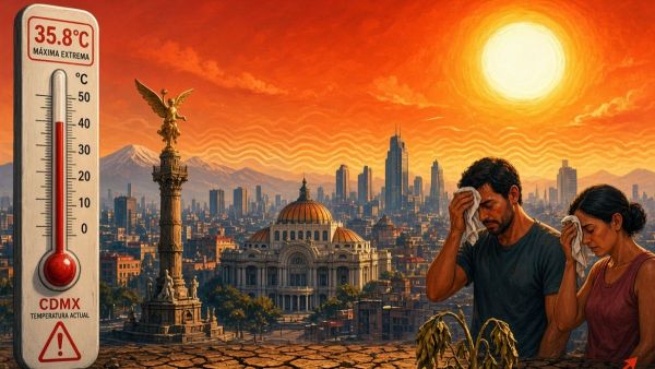 Alerta la UNAM que la CDMX se convertir&iacute;a en una &ldquo;olla de calor&rdquo;