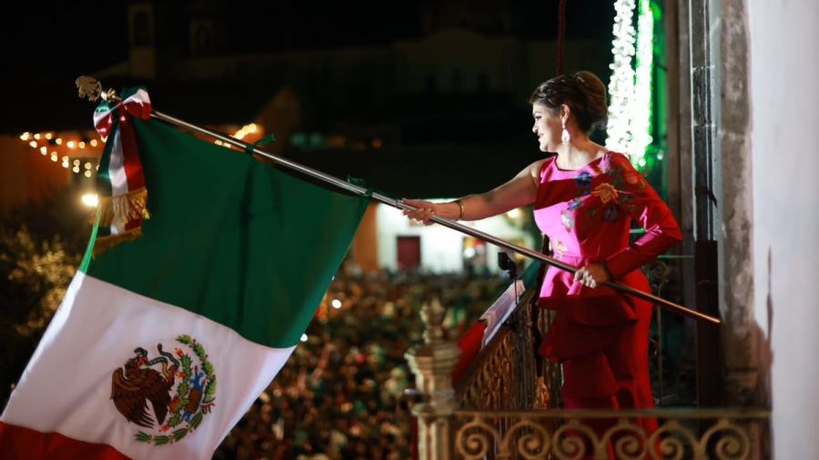 Todo un &eacute;xito el Grito de Independencia en Zacatl&aacute;n