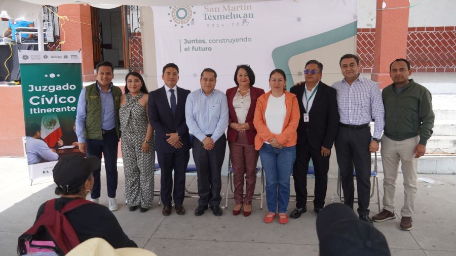Realiza San Mart&iacute;n Jornada de Juzgado C&iacute;vico Itinerante