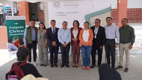Realiza San Mart&iacute;n Jornada de Juzgado C&iacute;vico Itinerante