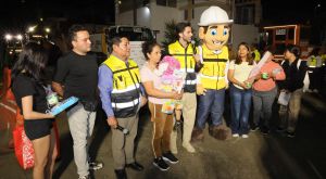 Ejecuta Infraestructura estatal la pavimentaci&oacute;n nocturna de la calle 20 Sur