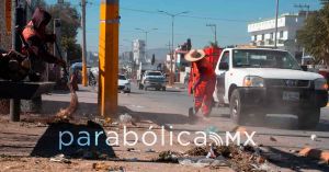 Realiza ayuntamiento de Puebla intervenci&oacute;n en Bulevar Carmelitas