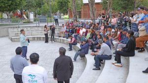 Realiza Gobierno socializaci&oacute;n del Cableb&uacute;s en colonia Villa Verde
