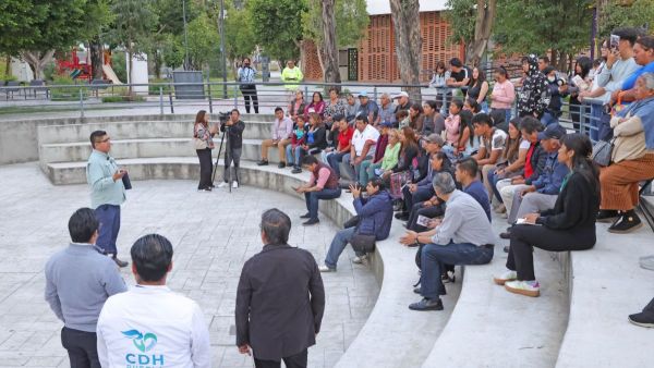 Realiza Gobierno socializaci&oacute;n del Cableb&uacute;s en colonia Villa Verde