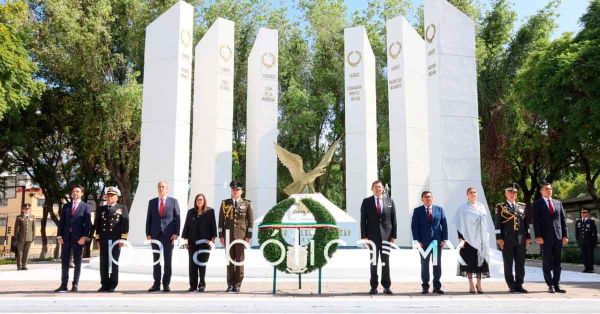 Conmemoran en Puebla a Ni&ntilde;os H&eacute;roes con llamados a defender soberan&iacute;a e independencia