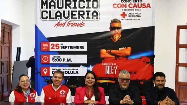 Anuncian concierto con causa con el exbaterista de La Ley, Mauricio Claver&iacute;a