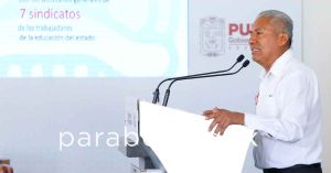 Acuerdan SEP Puebla y sindicatos colaboraci&oacute;n en el sector educativo