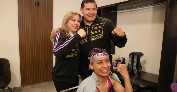 Conquista "La Bonita" S&aacute;nchez t&iacute;tulo mundial en ambiente de fiesta