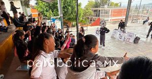 Impacta Programa Escuela Segura a m&aacute;s de 4 mil estudiantes: ayuntamiento