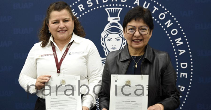 Recibe BUAP t&iacute;tulos de concesi&oacute;n por parte de Conagua