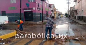 Atiende el Gobierno de Tonantzin Fern&aacute;ndez inundaciones en San Pedro Cholula