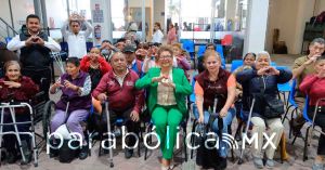 Entrega SMDIF Cuautlancingo aparatos funcionales