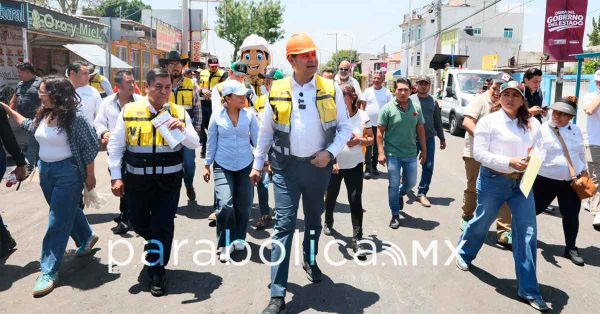 Supervisa Armenta la rehabilitaci&oacute;n de la Prolongaci&oacute;n de la Avenida 3 Sur