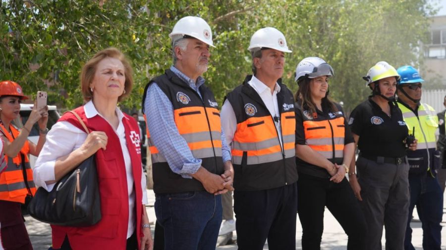 Encabeza Pepe Chedraui Primer Simulacro Nacional en Agua Santa