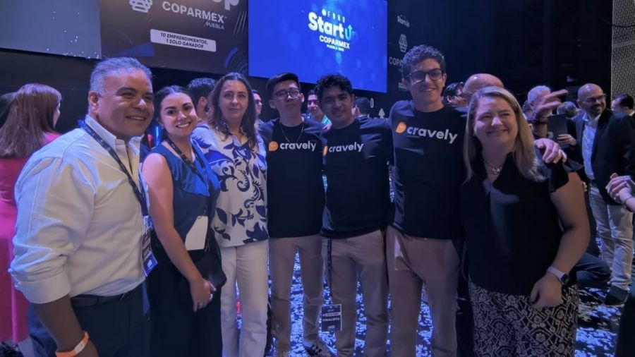 Reconoce Coparmex startup de egresados de la An&aacute;huac Puebla