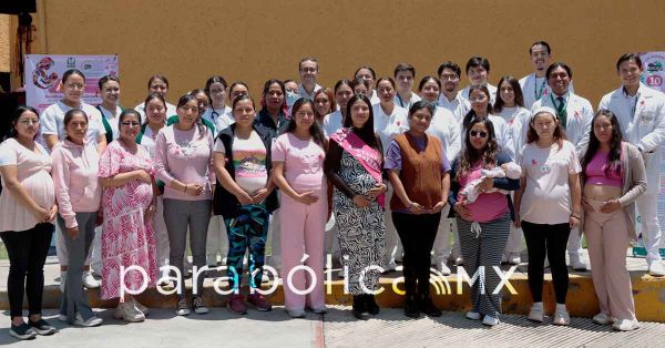 Refuerza IMSS Puebla realiza acciones para fomentar la lactancia exitosa.