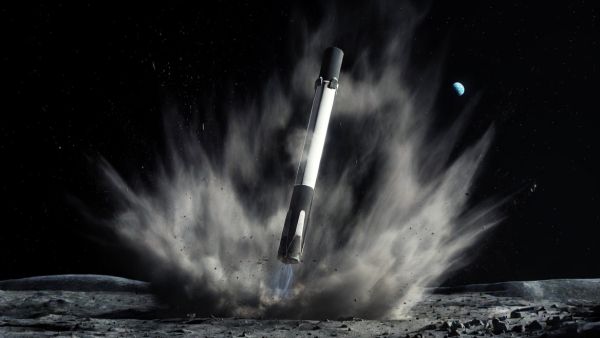 Basura de Space X, de Elon Musk, se estrella en la Luna