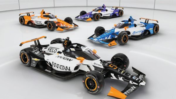 Presentan la nueva piel del Arrow McLaren para las 500 Millas
