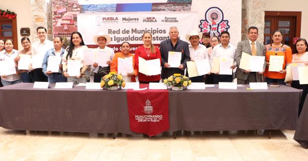 Refuerza Puebla estrategias con Municipios por la igualdad sustantiva