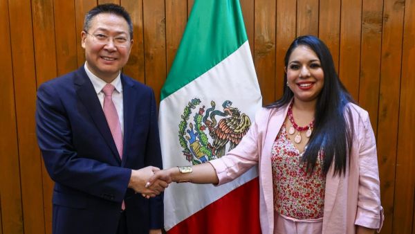 Estrecha lazos San Pedro Cholula con China: Tonantzin Fern&aacute;ndez