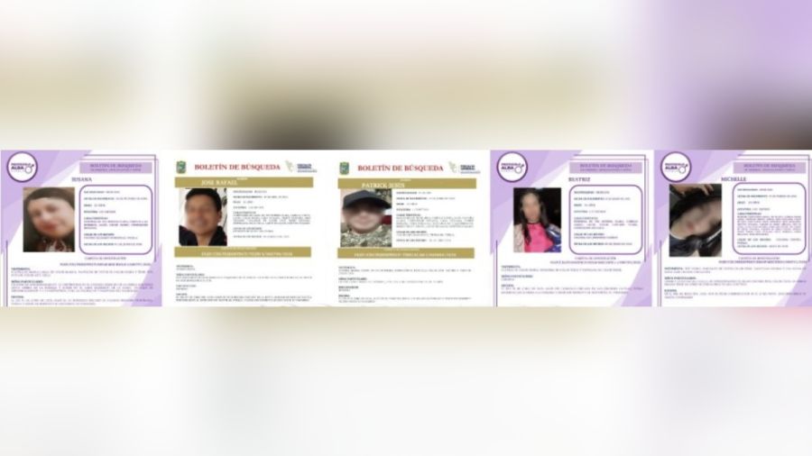 Ubica Fiscal&iacute;a a cinco personas reportadas como desaparecidas