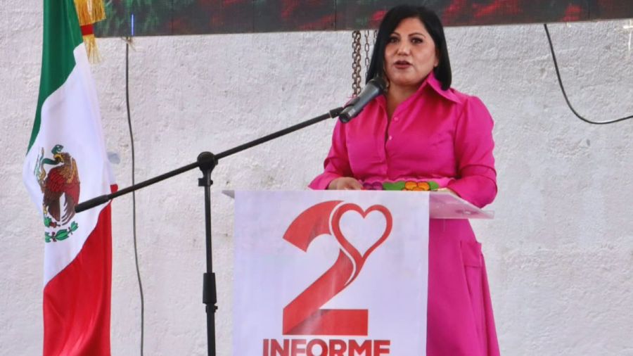 Presenta la diputada Araceli Celestino su Informe de Actividades