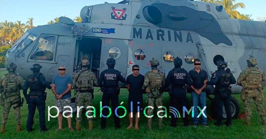 Frena la Marina a extorsionadores en Michoac&aacute;n; detienen a tres de una celula criminal