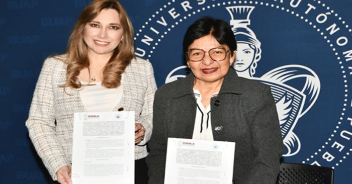 Firma BUAP convenio con el DIF Estatal