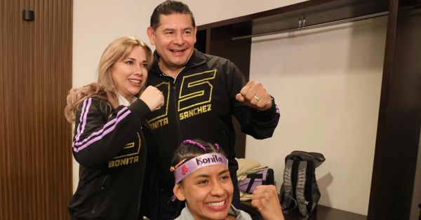 Vibra Puebla con "La Bonita" S&aacute;nchez al consagrarse como campeona mundial