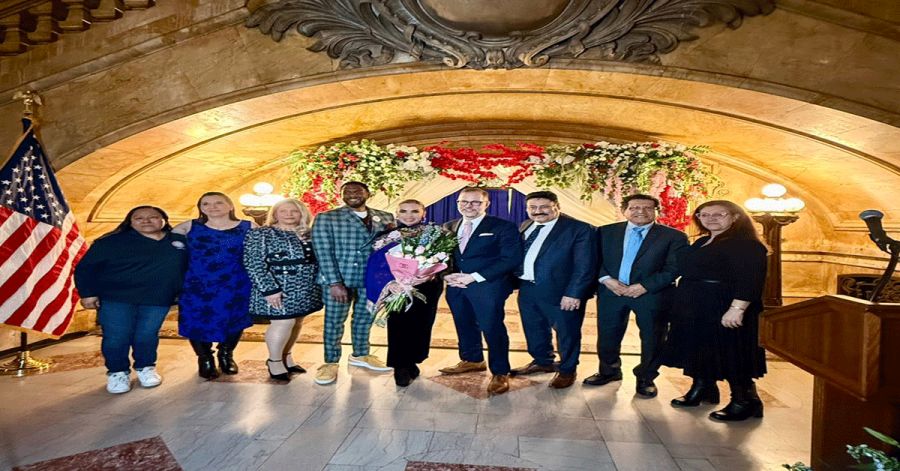 Presente Congreso del Estado en la celebraci&oacute;n del Mes de la Historia de la Mujer en Nueva York