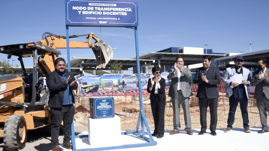 En CU2 BUAP, inicia edificaci&oacute;n de nodo de transferencia y edificio de docentes