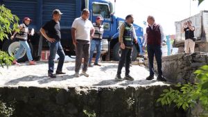 Arranca edil construcci&oacute;n de Red de Alcantarillado Pluvial en Agua Santa