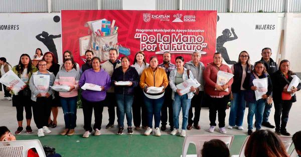 Arranca Bety S&aacute;nchez la entrega de 5 mil kits de &uacute;tiles escolares a ni&ntilde;as y ni&ntilde;os de Zacatl&aacute;n