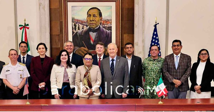 Participa Sergio Salom&oacute;n en un di&aacute;logo de la Segob federal y la Embajada estadunidense