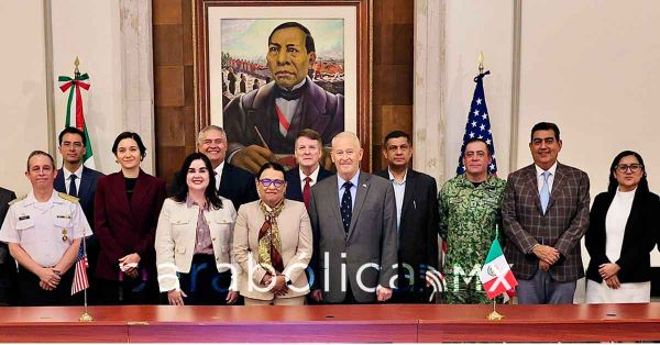 Participa Sergio Salom&oacute;n en un di&aacute;logo de la Segob federal y la Embajada estadunidense