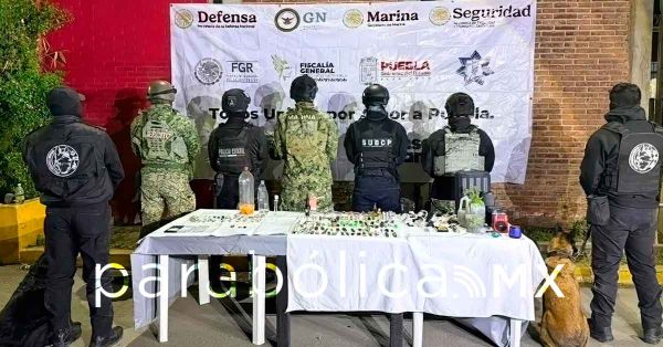 Realiza SSP operativo en el penal de Puebla