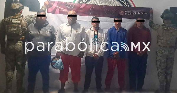 Asegura Marina tonelada y media de coca&iacute;na y detiene a cinco personas en Chiapas