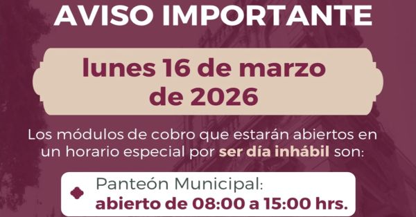 Informa Gobierno de Pepe Chedraui m&oacute;dulos de cobro y atenci&oacute;n de servicios para el 16 de marzo