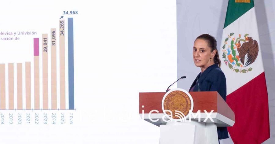 Presenta Sheinbaum buenas noticias en materia econ&oacute;mica para el pa&iacute;s