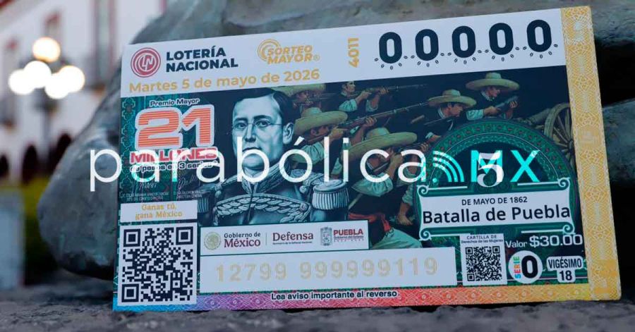 Preserva Loter&iacute;a Nacional la memoria hist&oacute;rica del 5 de Mayo, recalca Armenta