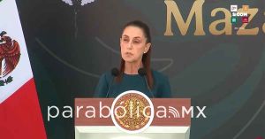 Cosechan su derrota quienes piensan que la presidenta se arrodilla: Claudia Sheinbaum