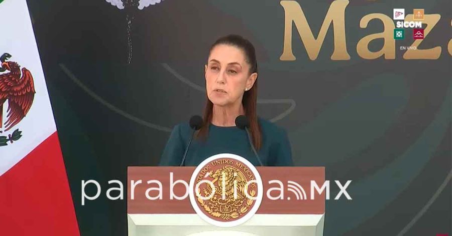 Cosechan su derrota quienes piensan que la presidenta se arrodilla: Claudia Sheinbaum
