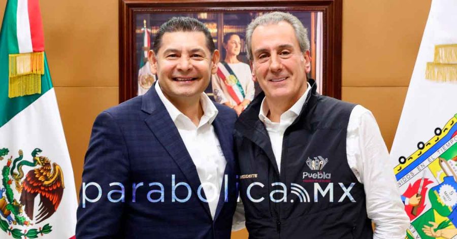 Dialogan Armenta y Pepe Chedraui; destacan inversi&oacute;n hist&oacute;rica en Puebla