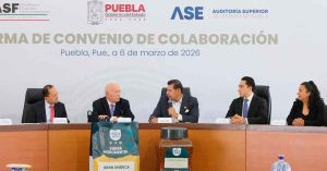 Fortalecen Puebla y la ASF los mecanismos de fiscalizaci&oacute;n: Armenta