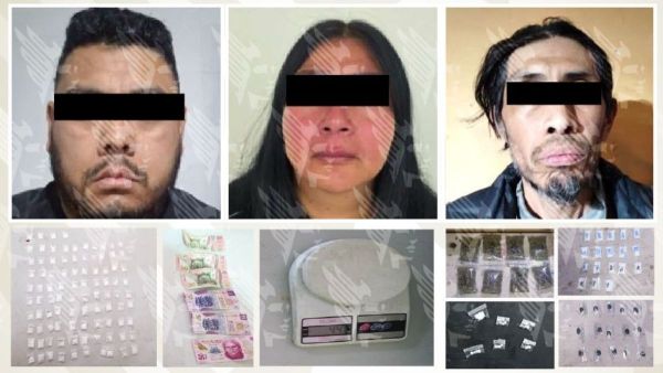 Ejecuta FGE dos cateos contra narcomenudeo en Puebla capital