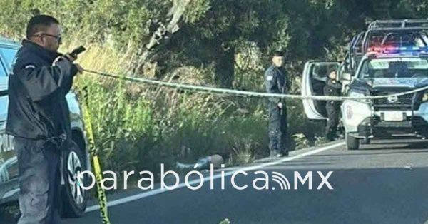 Localizan cad&aacute;ver en carretera de Acajete